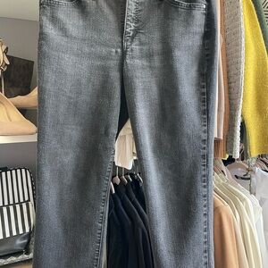Gray Slim Jeans with Medium-to-Dark Wash